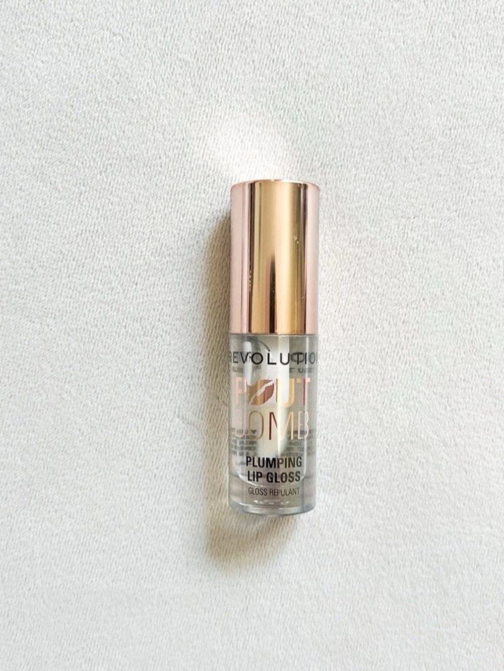 Makeup Revolution Pout Bomb Plumping Lip Gloss in Clear